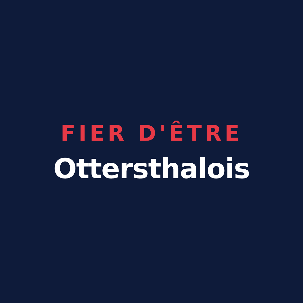 T-shirt « Fier d'être Ottersthalois » — design pour Ottersthal