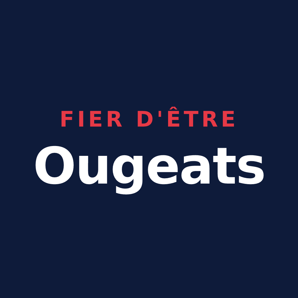 T-shirt « Fier d'être Ougeats » — design pour Ouge