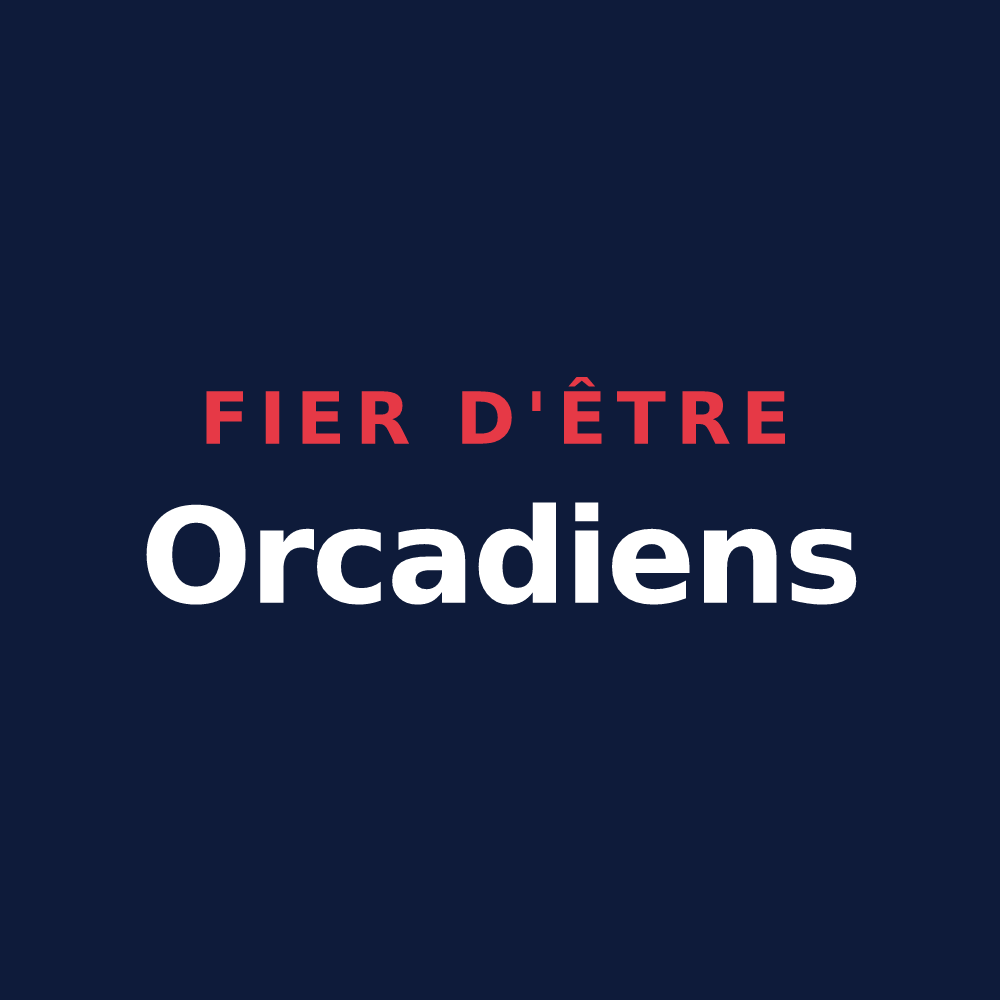 T-shirt « Fier d'être Orcadiens » — design pour Ourches-sur-Meuse