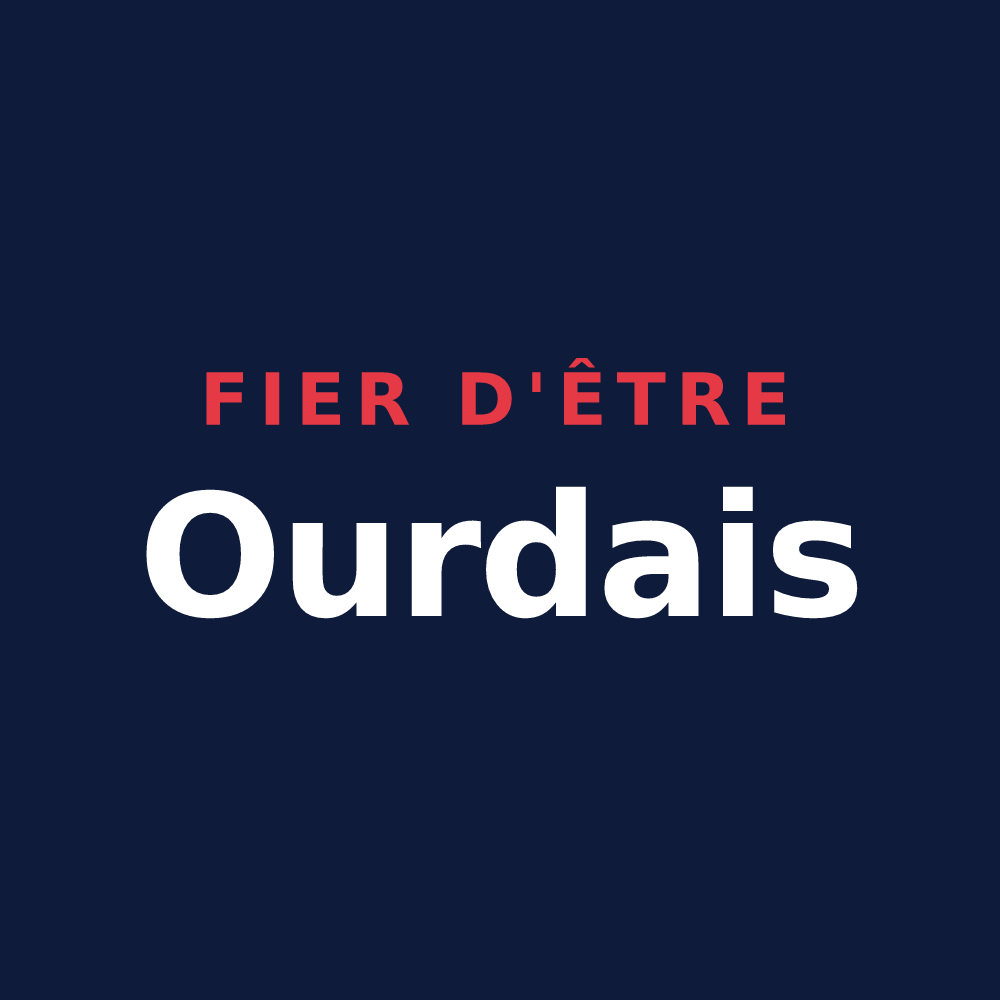 T-shirt « Fier d'être Ourdais » — design pour Ourde