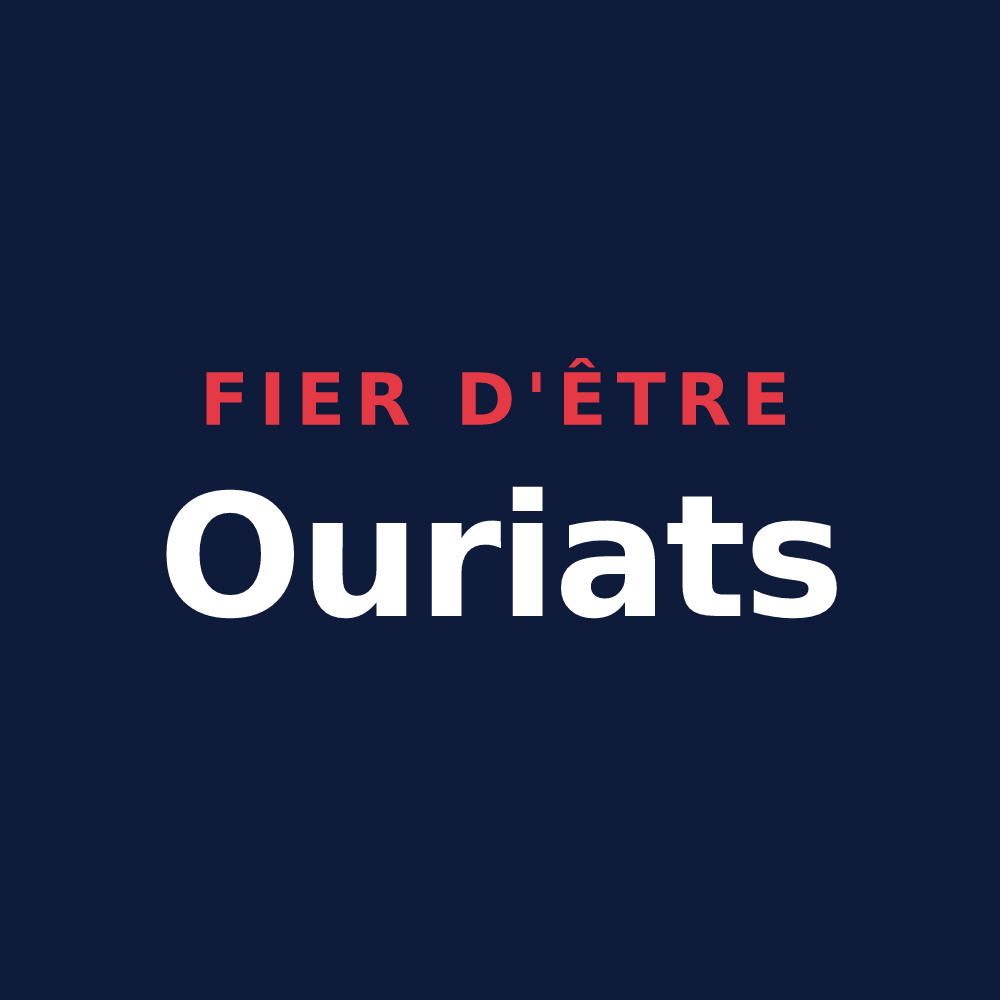 T-shirt « Fier d'être Ouriats » — design pour Ouroux-sur-Saône