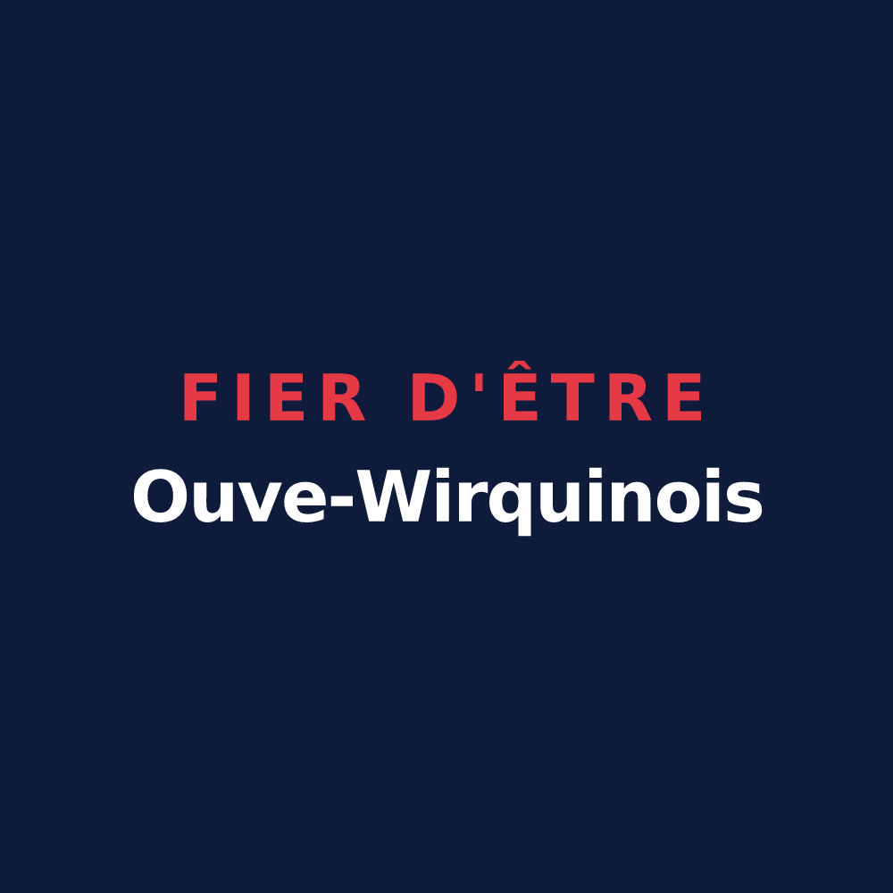 T-shirt « Fier d'être Ouve-Wirquinois » — design pour Ouve-Wirquin
