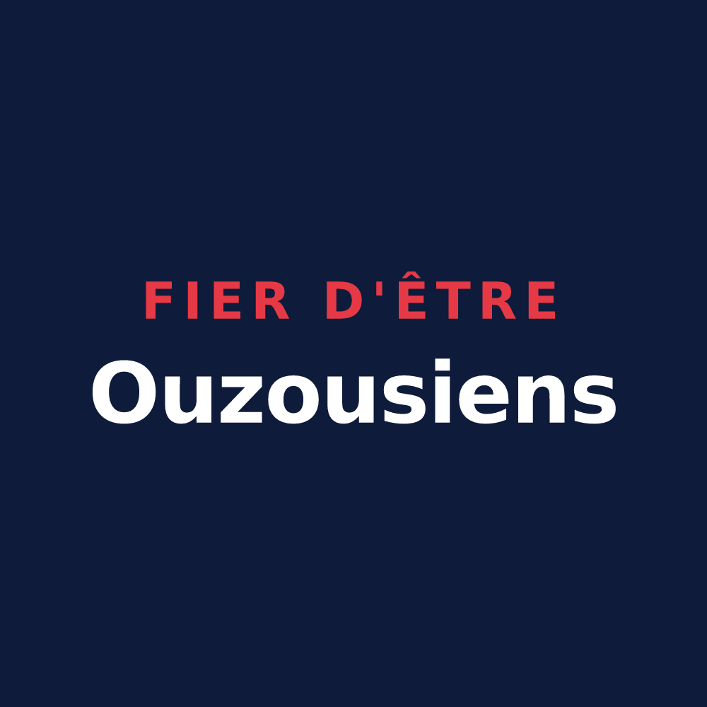T-shirt « Fier d'être Ouzousiens » — design pour Ouzous