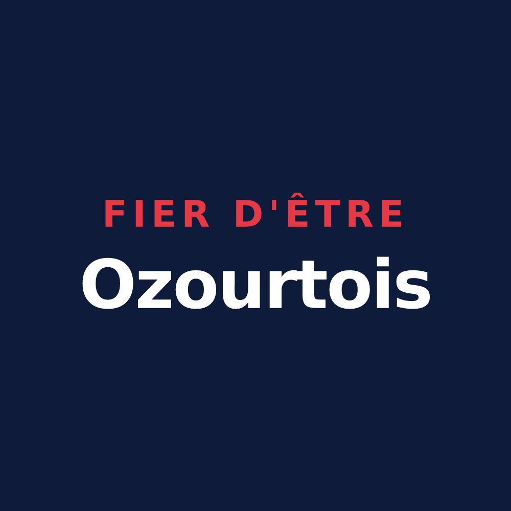 T-shirt « Fier d'être Ozourtois » — design pour Ozourt