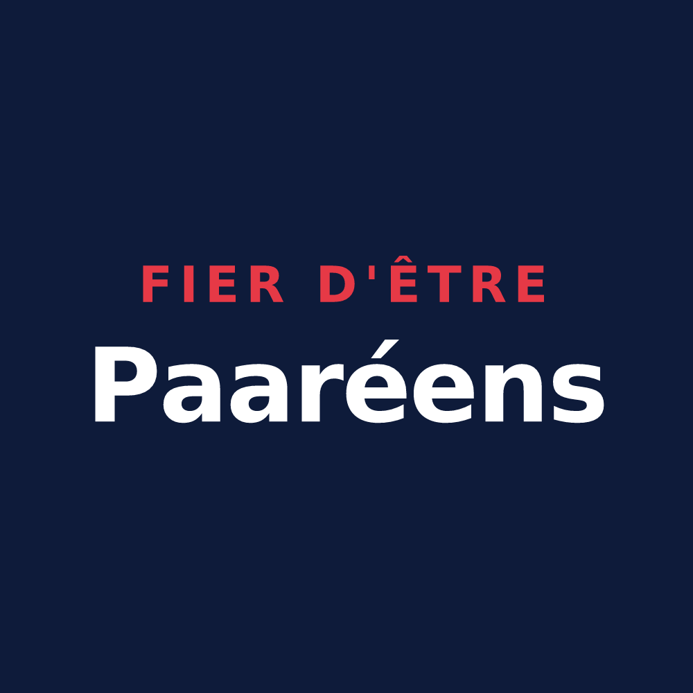 T-shirt « Fier d'être Paaréens » — design pour Paars