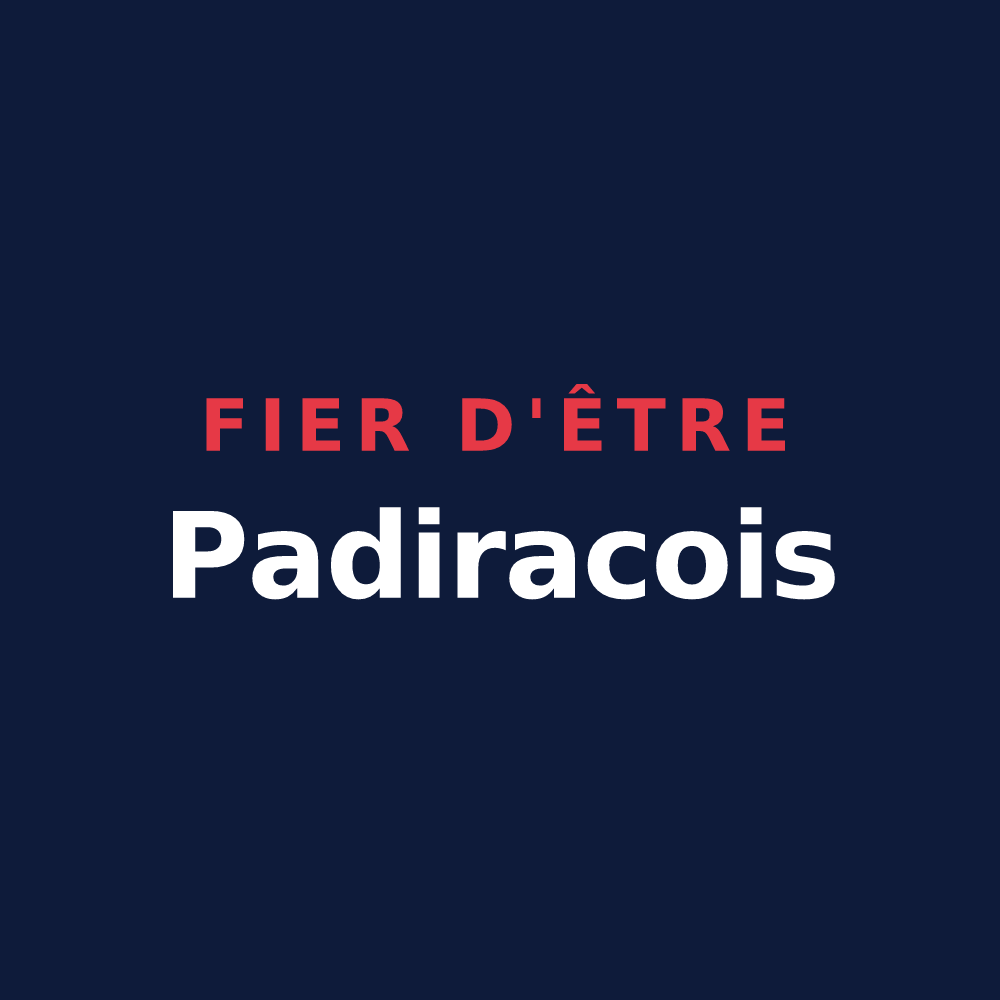 T-shirt « Fier d'être Padiracois » — design pour Padirac