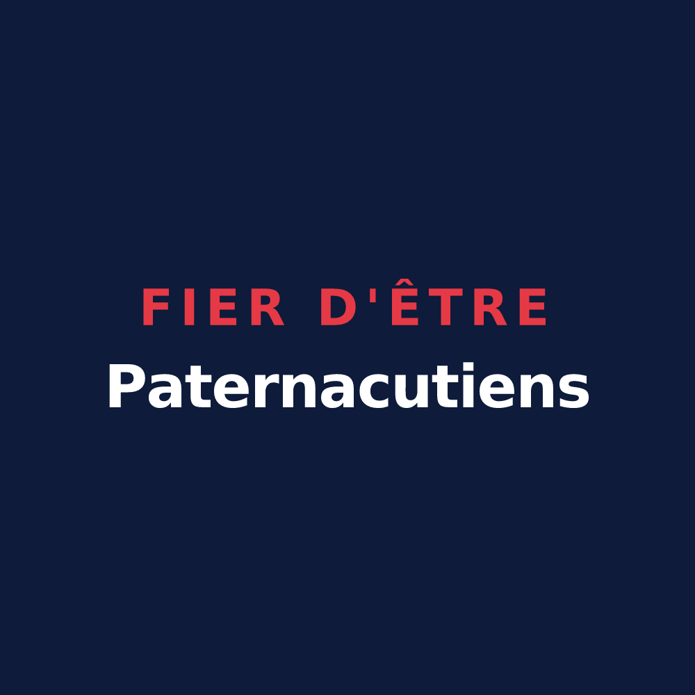 T-shirt « Fier d'être Paternacutiens » — design pour Pagney-derrière-Barine
