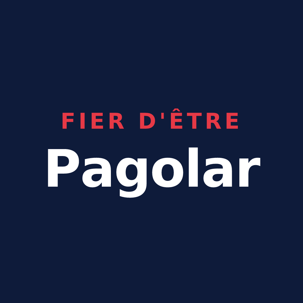 T-shirt « Fier d'être Pagolar » — design pour Pagolle