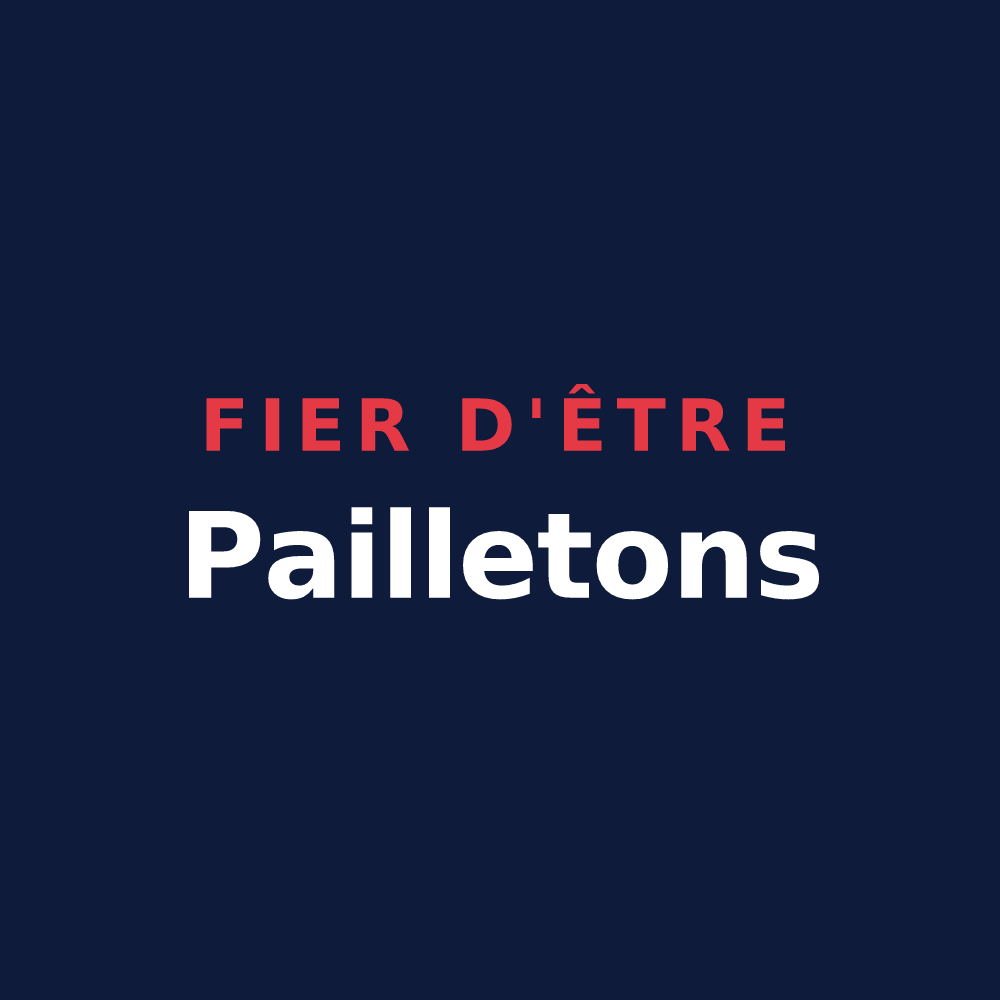 T-shirt « Fier d'être Pailletons » — design pour Paillet