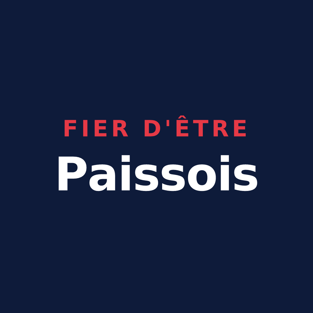 T-shirt « Fier d'être Paissois » — design pour Paissy