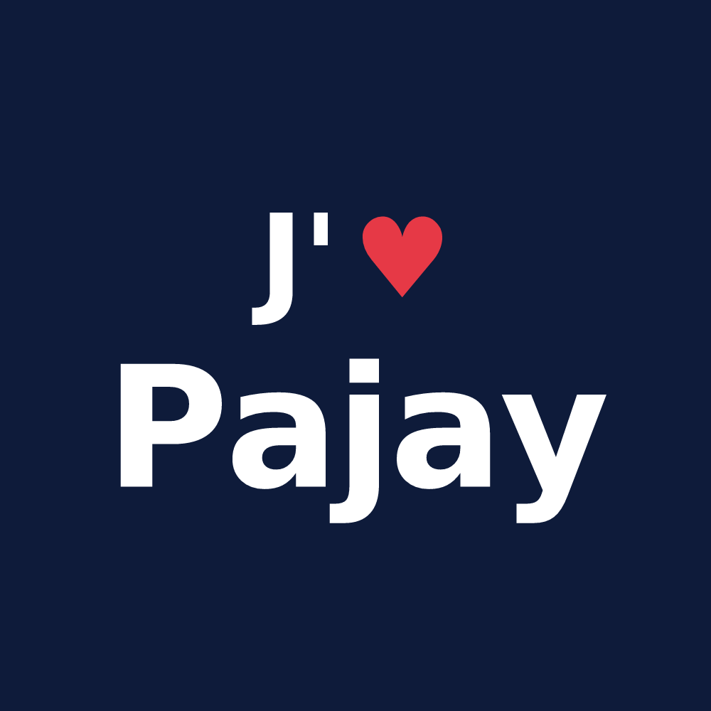 T-shirt personnalisé Pajay — design J'aime Pajay
