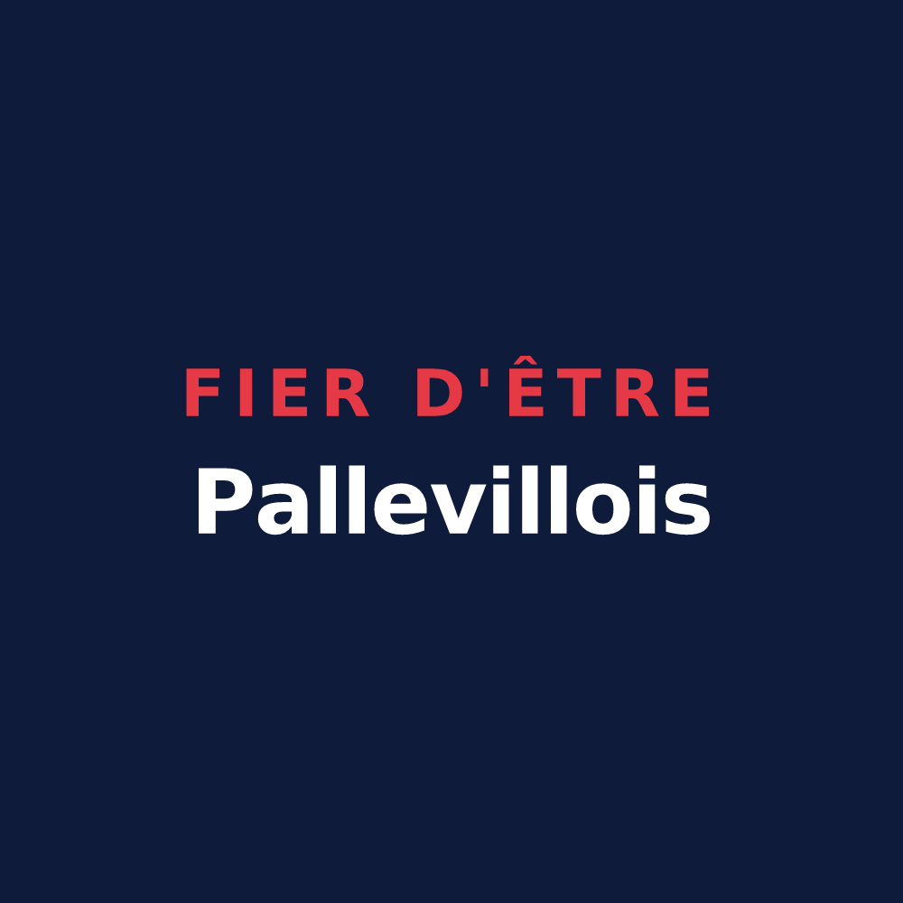 T-shirt « Fier d'être Pallevillois » — design pour Palleville