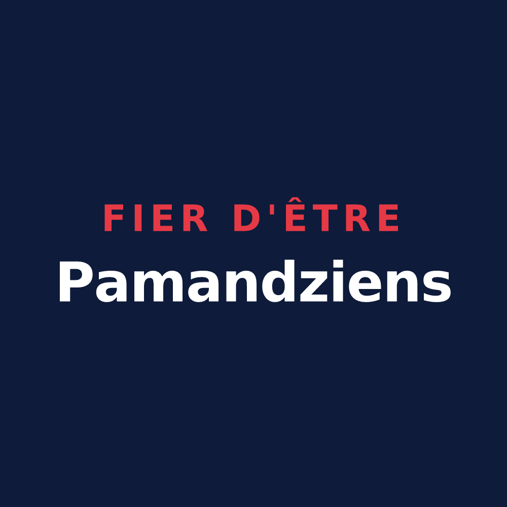 T-shirt « Fier d'être Pamandziens » — design pour Pamandzi