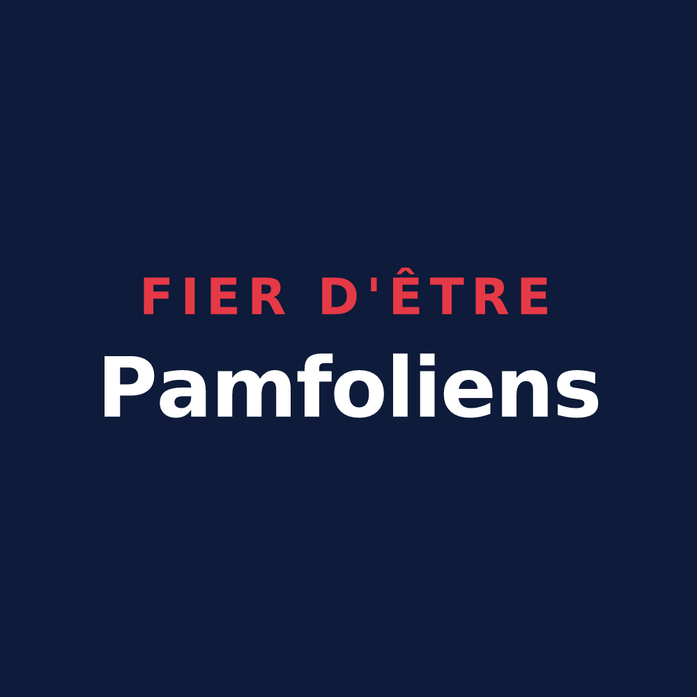 T-shirt « Fier d'être Pamfoliens » — design pour Pamfou