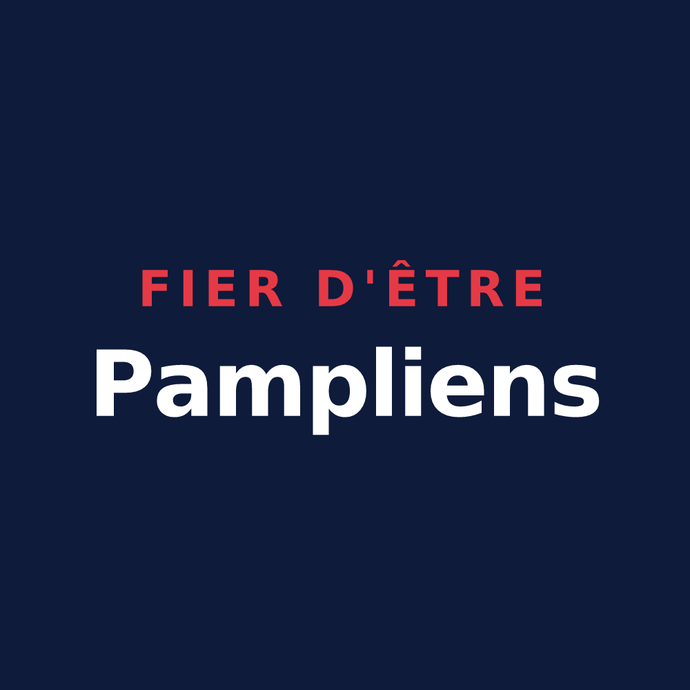 T-shirt « Fier d'être Pampliens » — design pour Pamplie