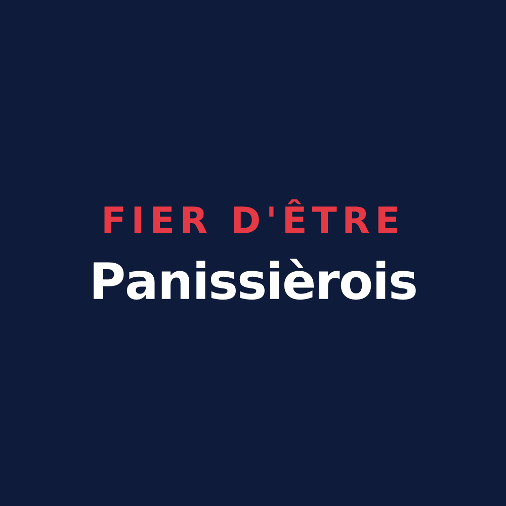 T-shirt « Fier d'être Panissièrois » — design pour Panissières