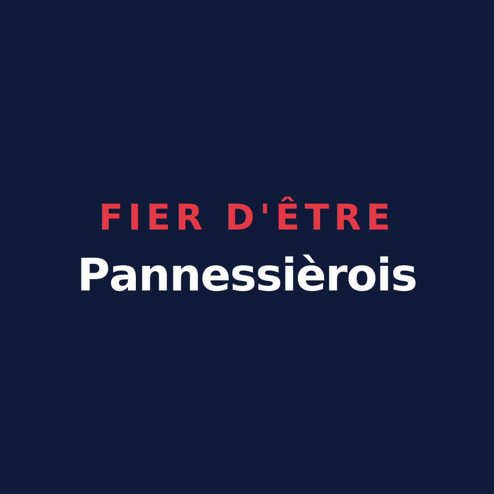 T-shirt « Fier d'être Pannessièrois » — design pour Pannessières