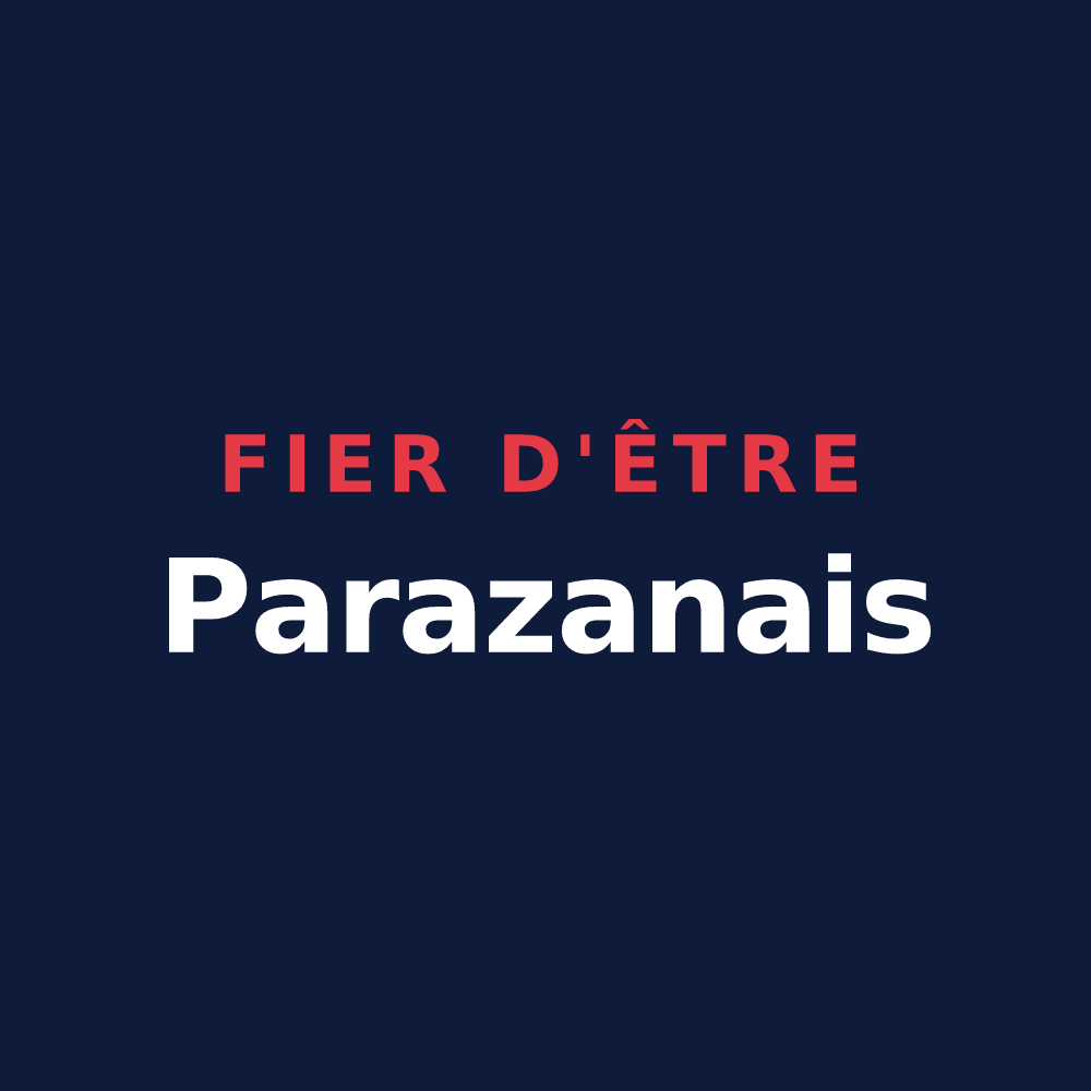 T-shirt « Fier d'être Parazanais » — design pour Paraza