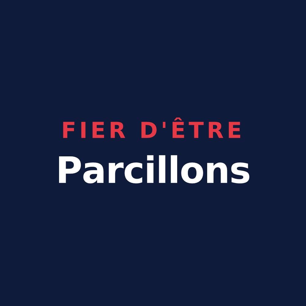 T-shirt « Fier d'être Parcillons » — design pour Parçay-Meslay