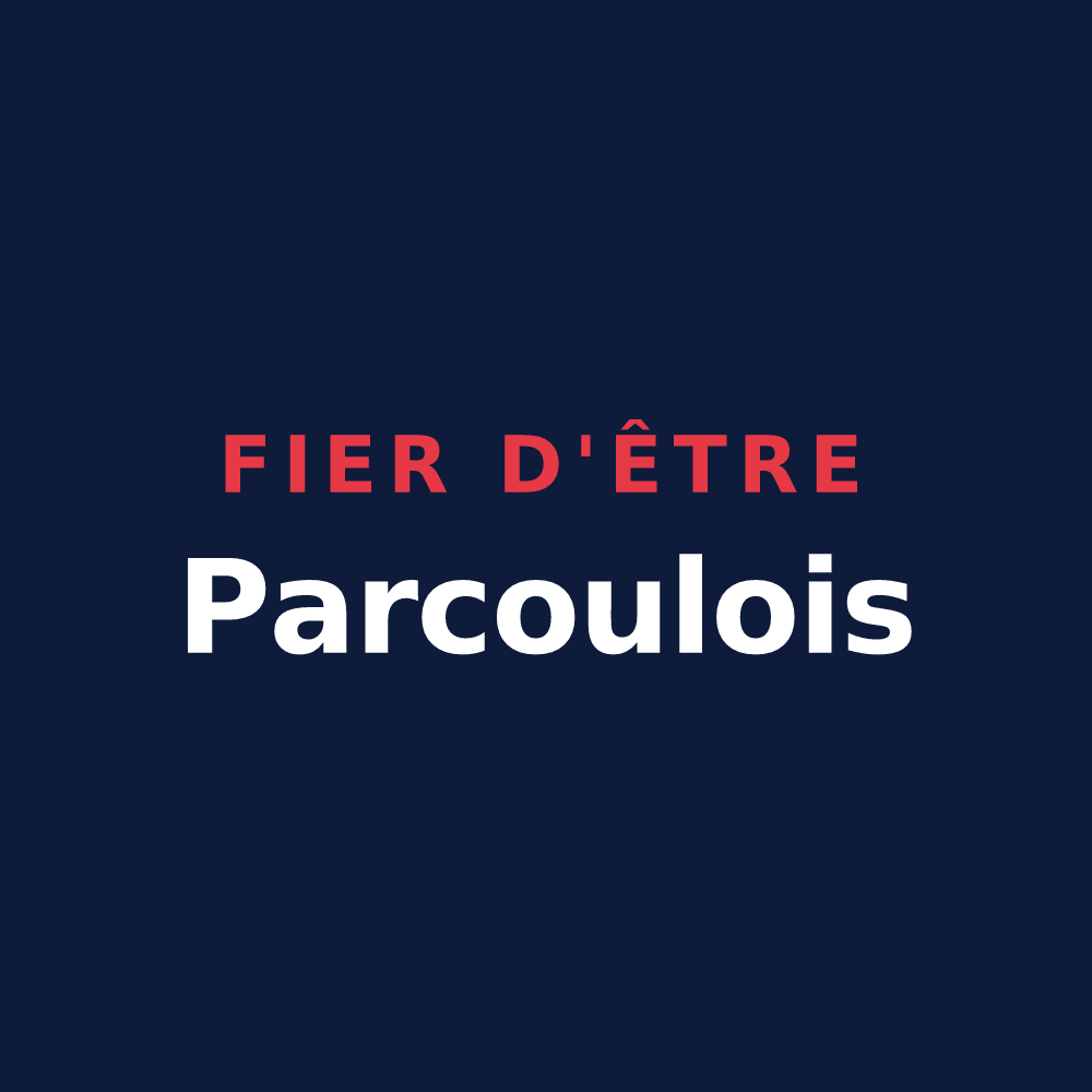 T-shirt « Fier d'être Parcoulois » — design pour Parcoul-Chenaud