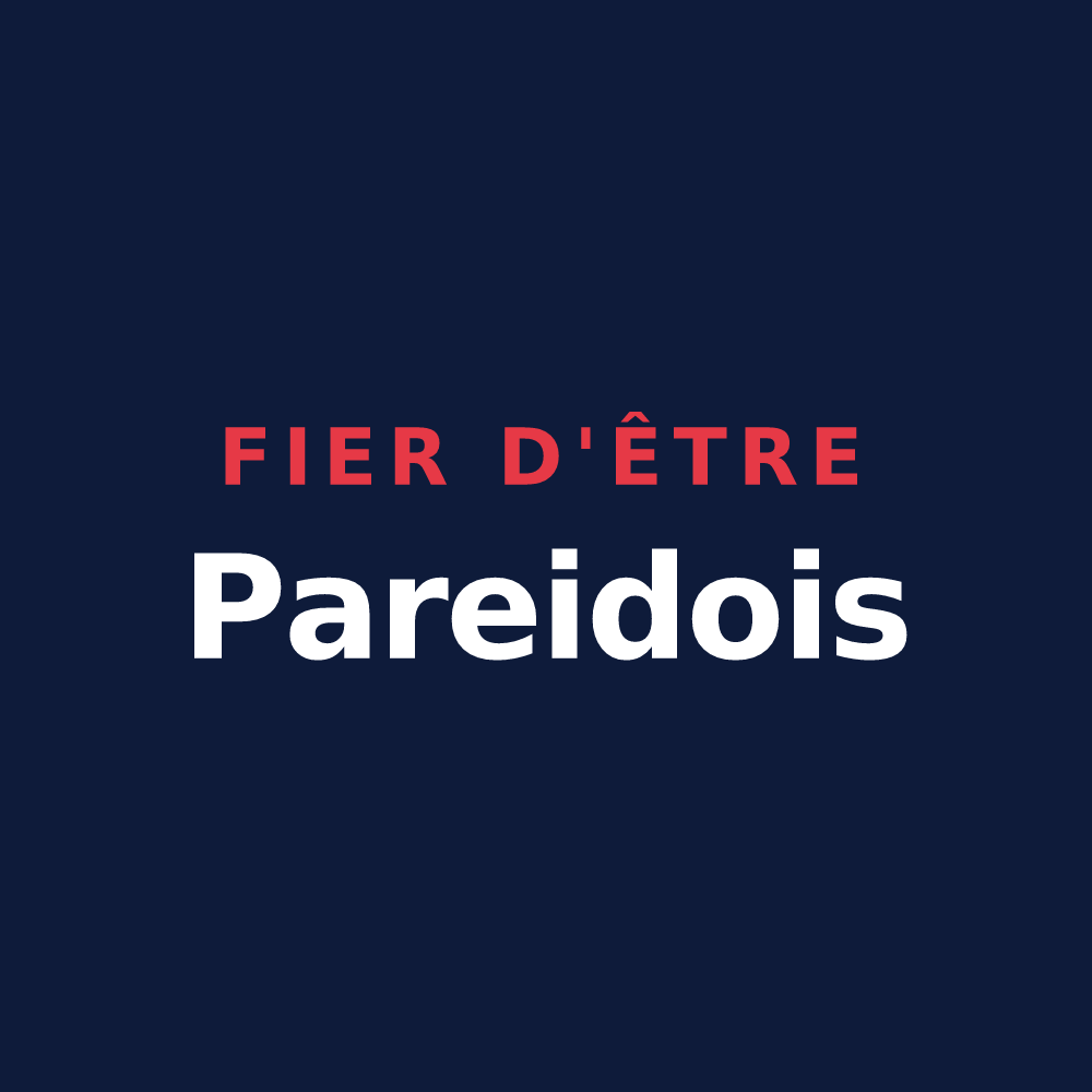 T-shirt « Fier d'être Pareidois » — design pour Pareid