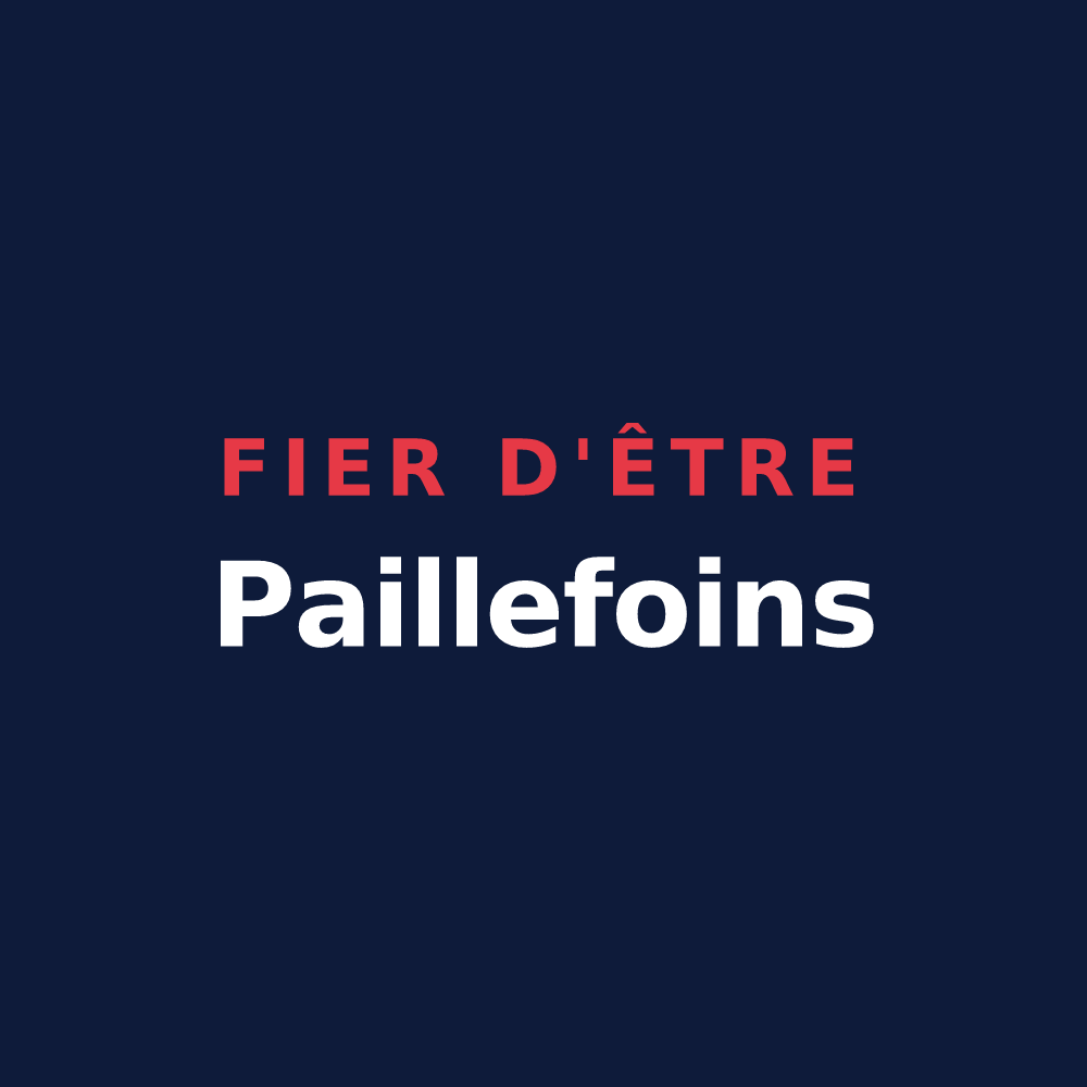 T-shirt « Fier d'être Paillefoins » — design pour Parfondru