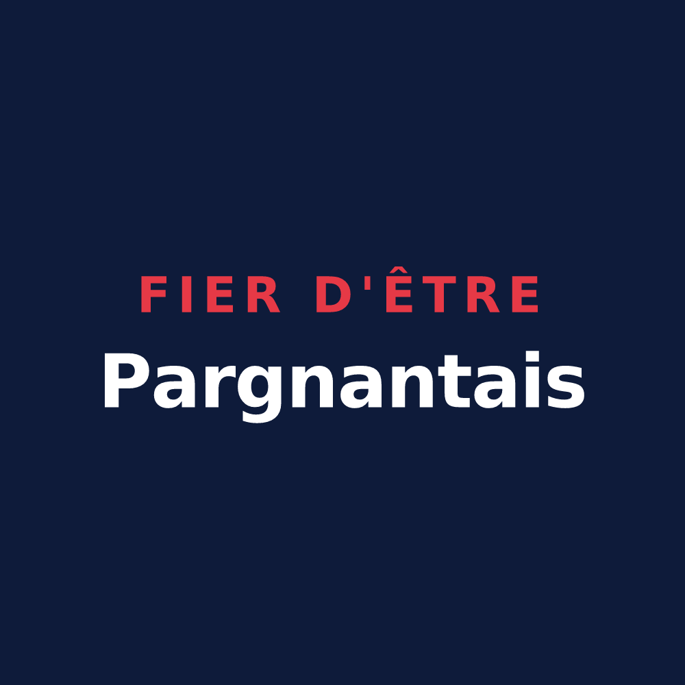 T-shirt « Fier d'être Pargnantais » — design pour Pargnan
