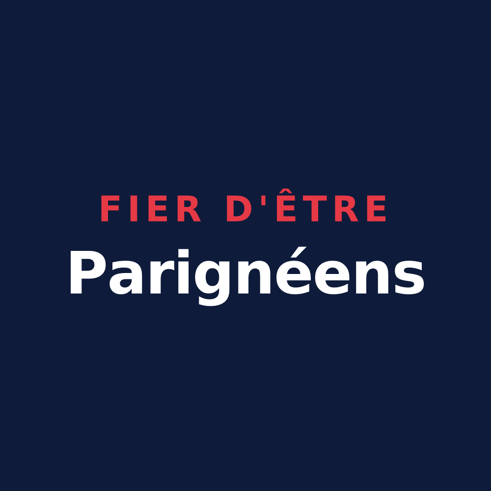 T-shirt « Fier d'être Parignéens » — design pour Parigné-le-Pôlin