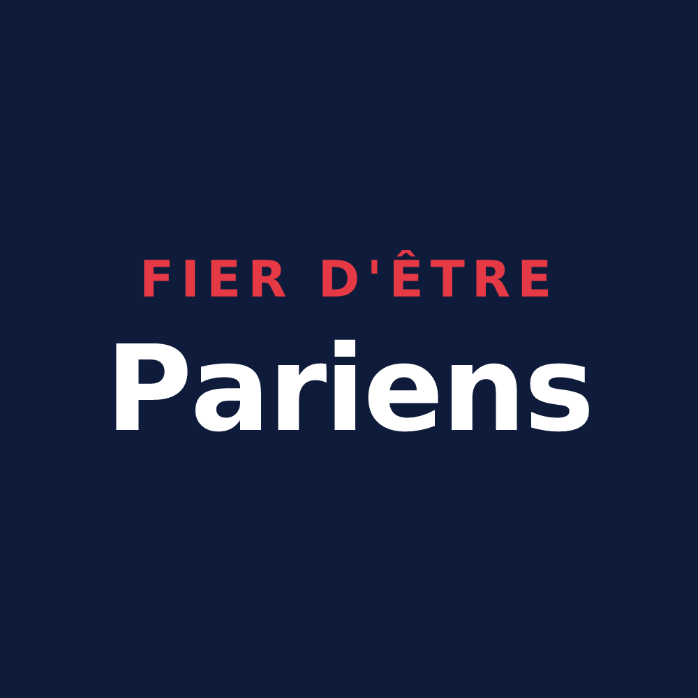 T-shirt « Fier d'être Pariens » — design pour Pars-lès-Romilly