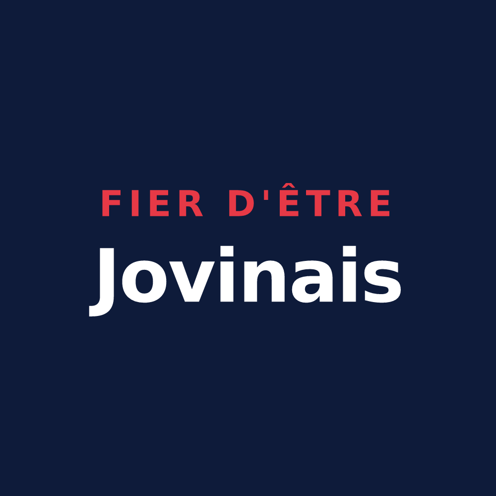 T-shirt « Fier d'être Jovinais » — design pour Pas-de-Jeu