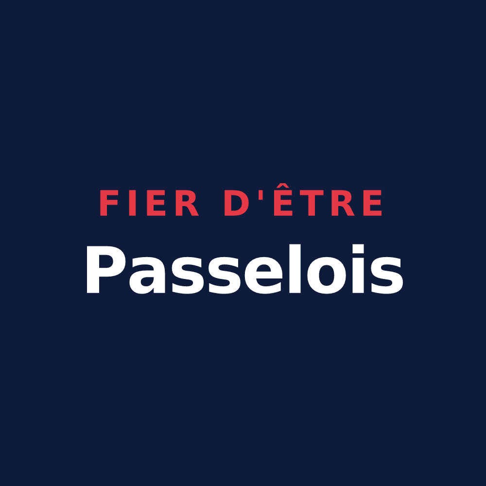 T-shirt « Fier d'être Passelois » — design pour Passel