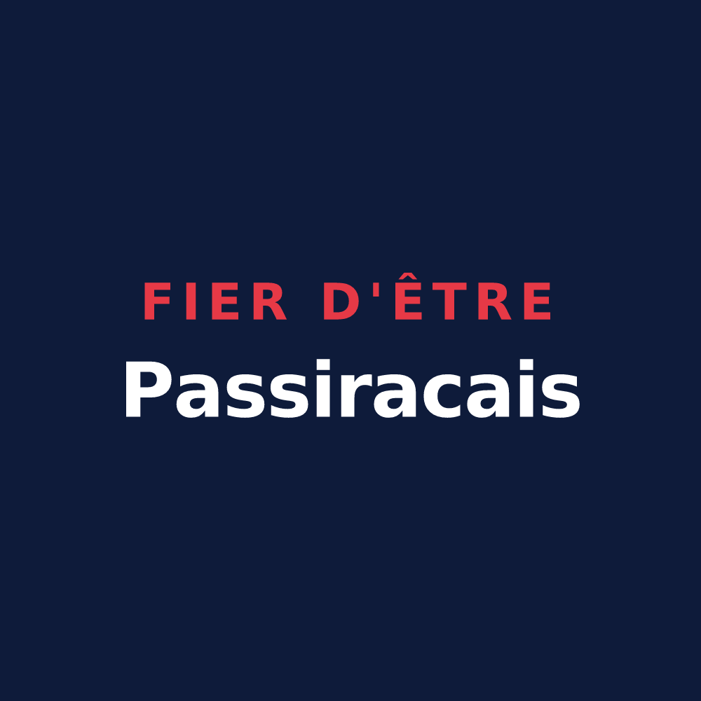 T-shirt « Fier d'être Passiracais » — design pour Passirac