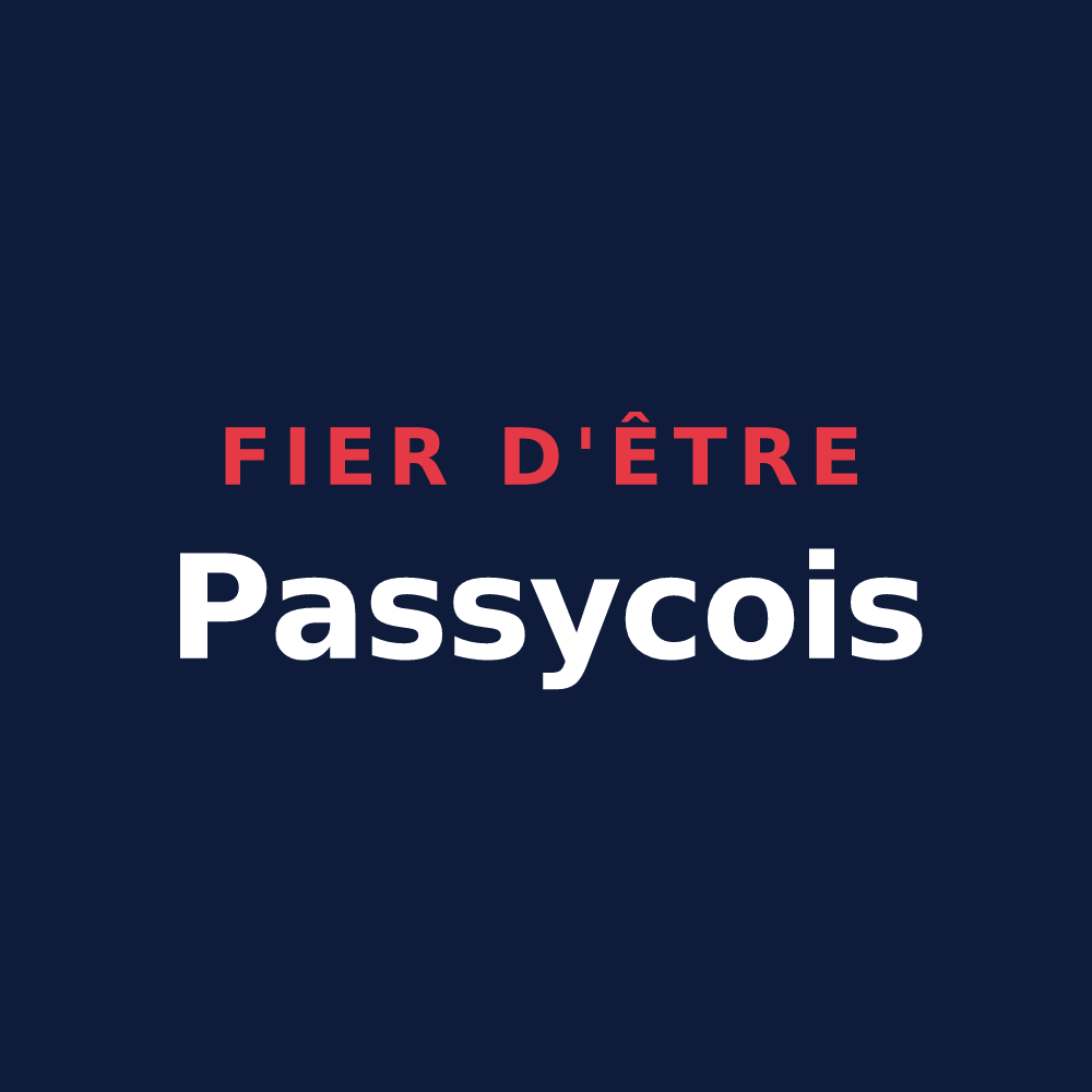 T-shirt « Fier d'être Passycois » — design pour Passy