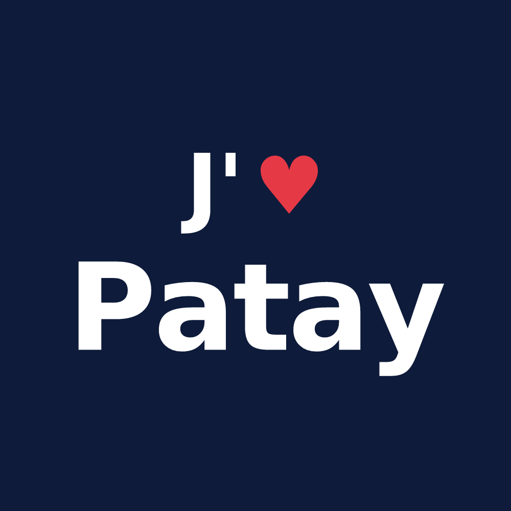 T-shirt personnalisé Patay — design J'aime Patay