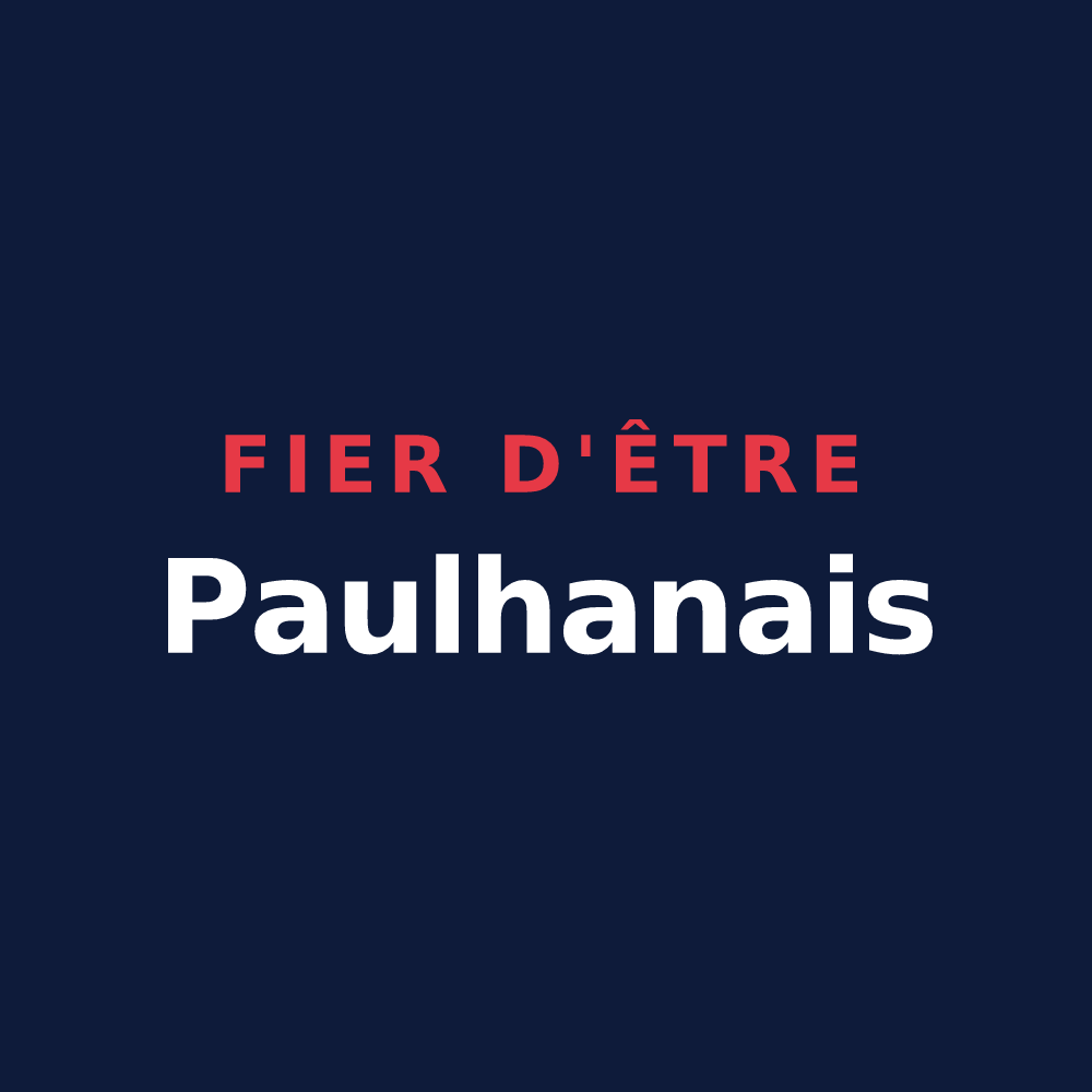 T-shirt « Fier d'être Paulhanais » — design pour Paulhan