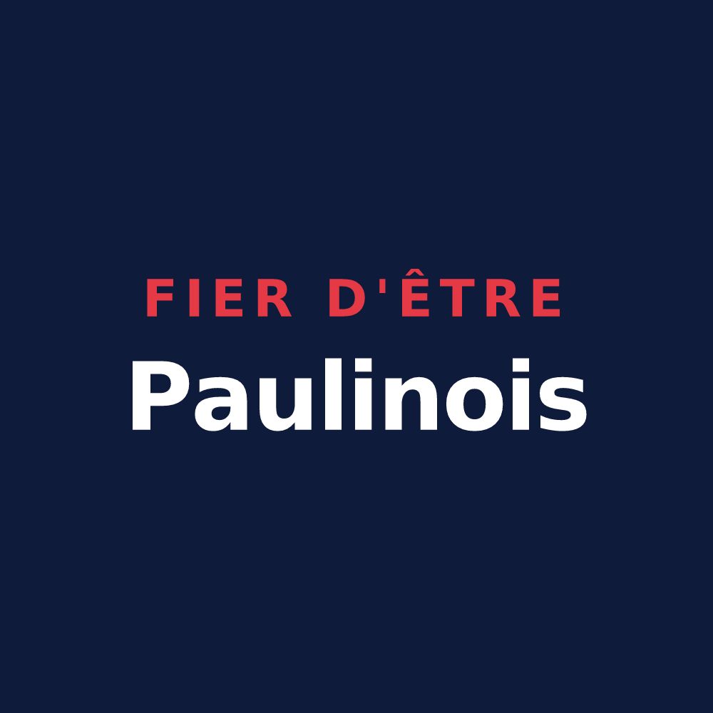 T-shirt « Fier d'être Paulinois » — design pour Paulnay