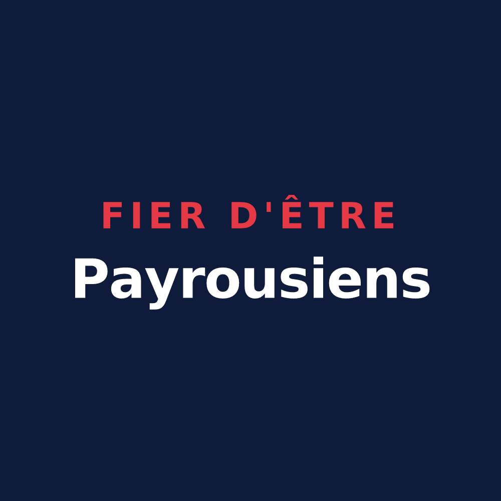 T-shirt « Fier d'être Payrousiens » — design pour Payroux