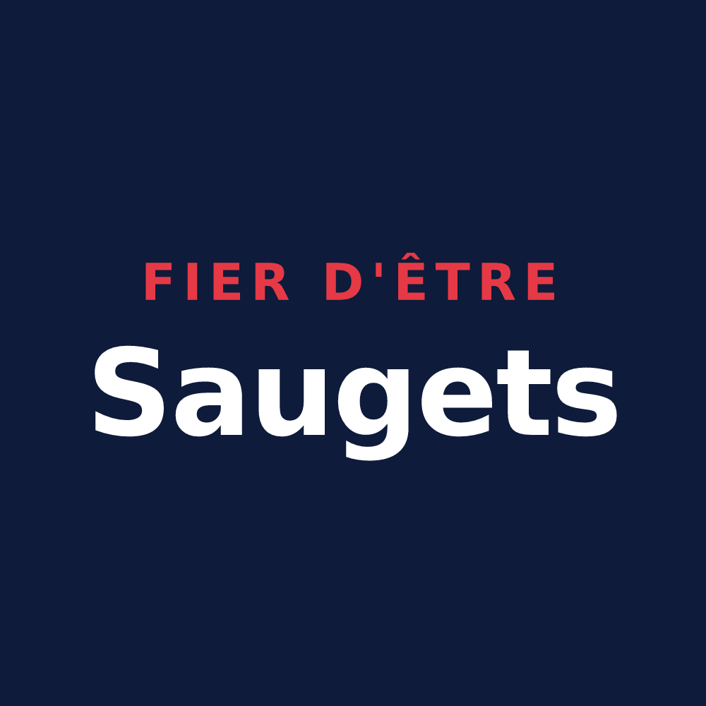 T-shirt « Fier d'être Saugets » — design pour Pays-de-Montbenoît
