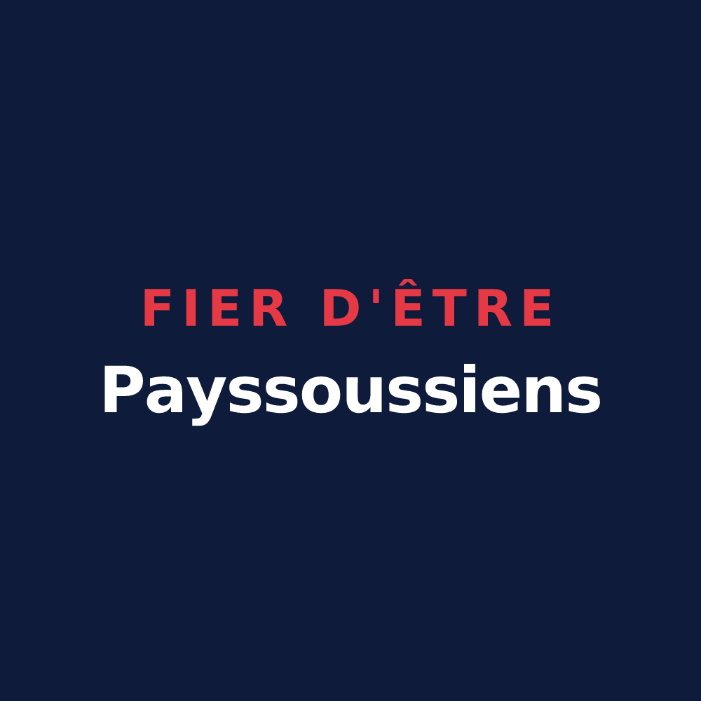 T-shirt « Fier d'être Payssoussiens » — design pour Payssous