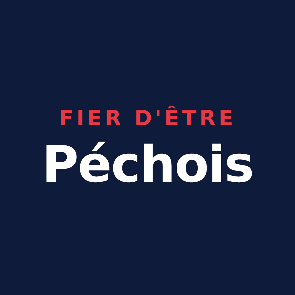 T-shirt « Fier d'être Péchois » — design pour Pech
