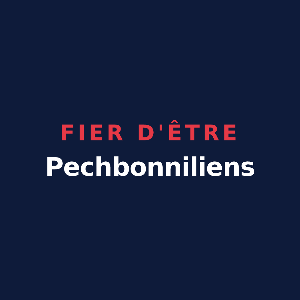 T-shirt « Fier d'être Pechbonniliens » — design pour Pechbonnieu