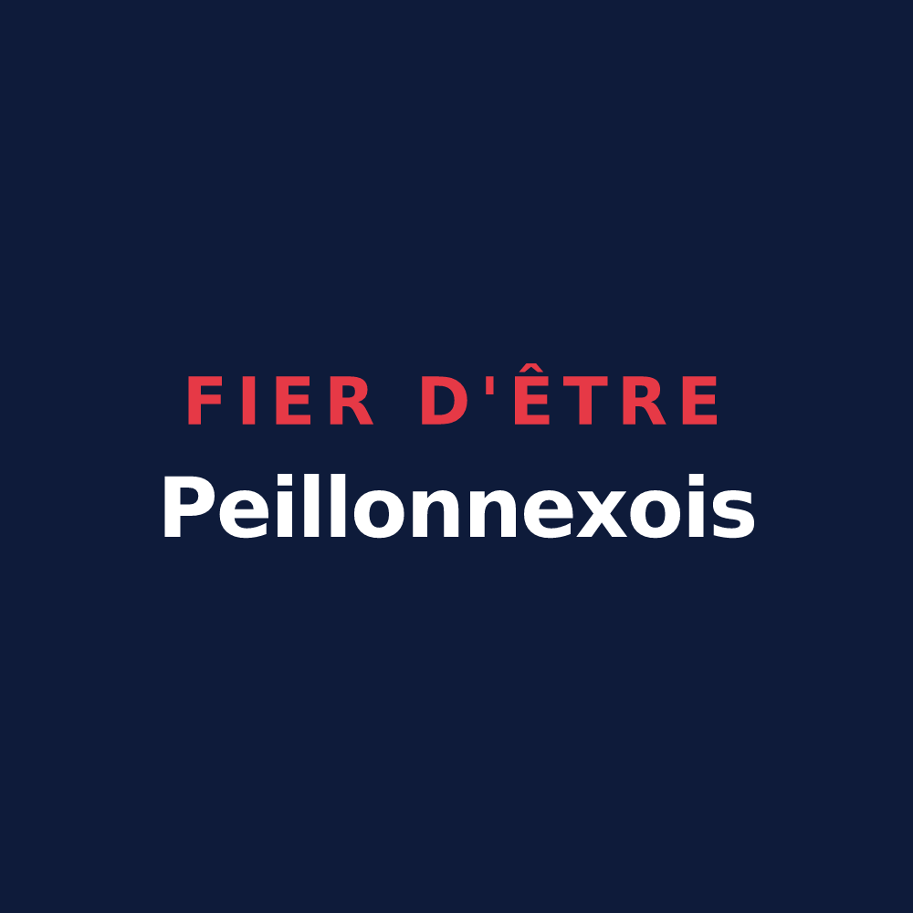 T-shirt « Fier d'être Peillonnexois » — design pour Peillonnex