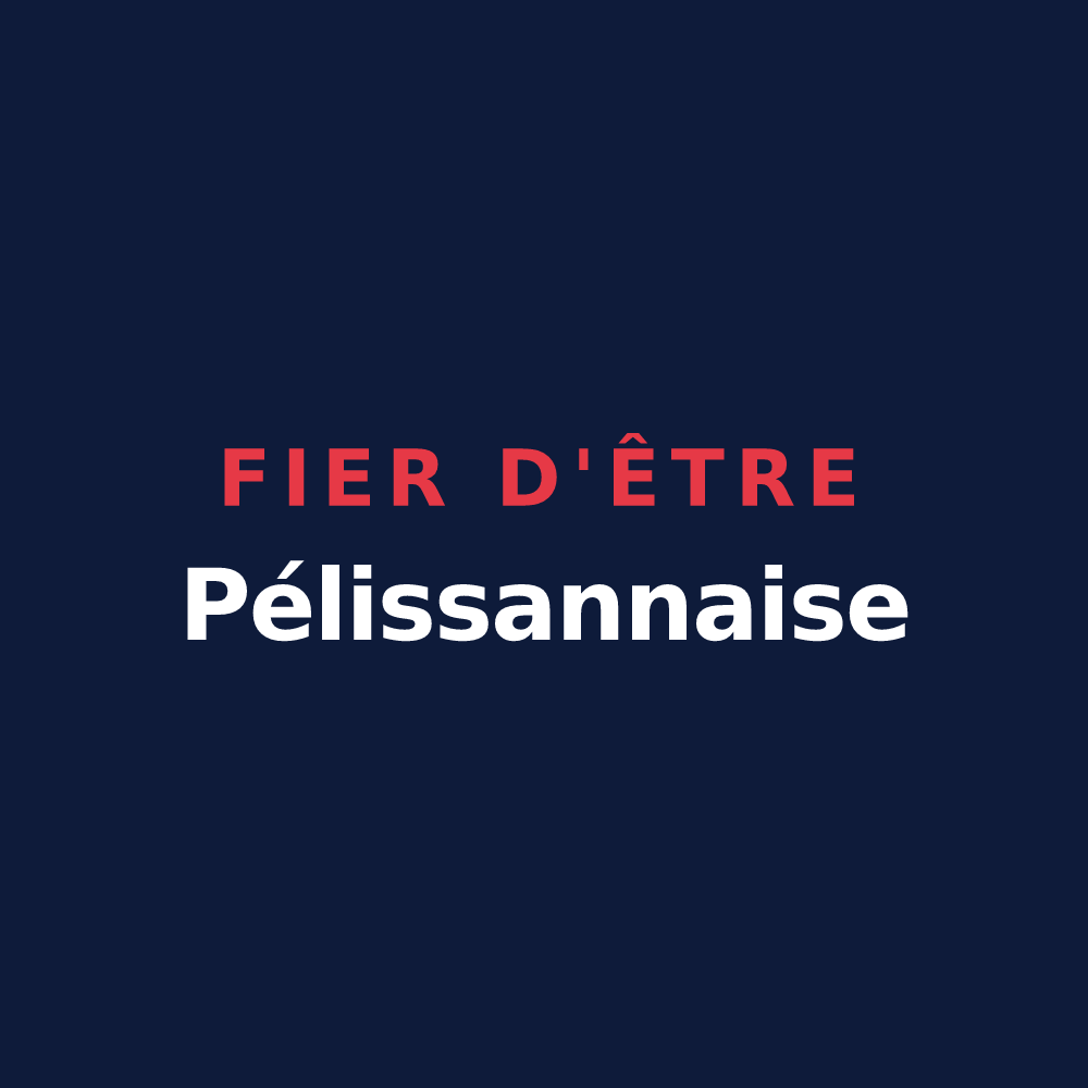 T-shirt « Fier d'être Pélissannaise » — design pour Pélissanne
