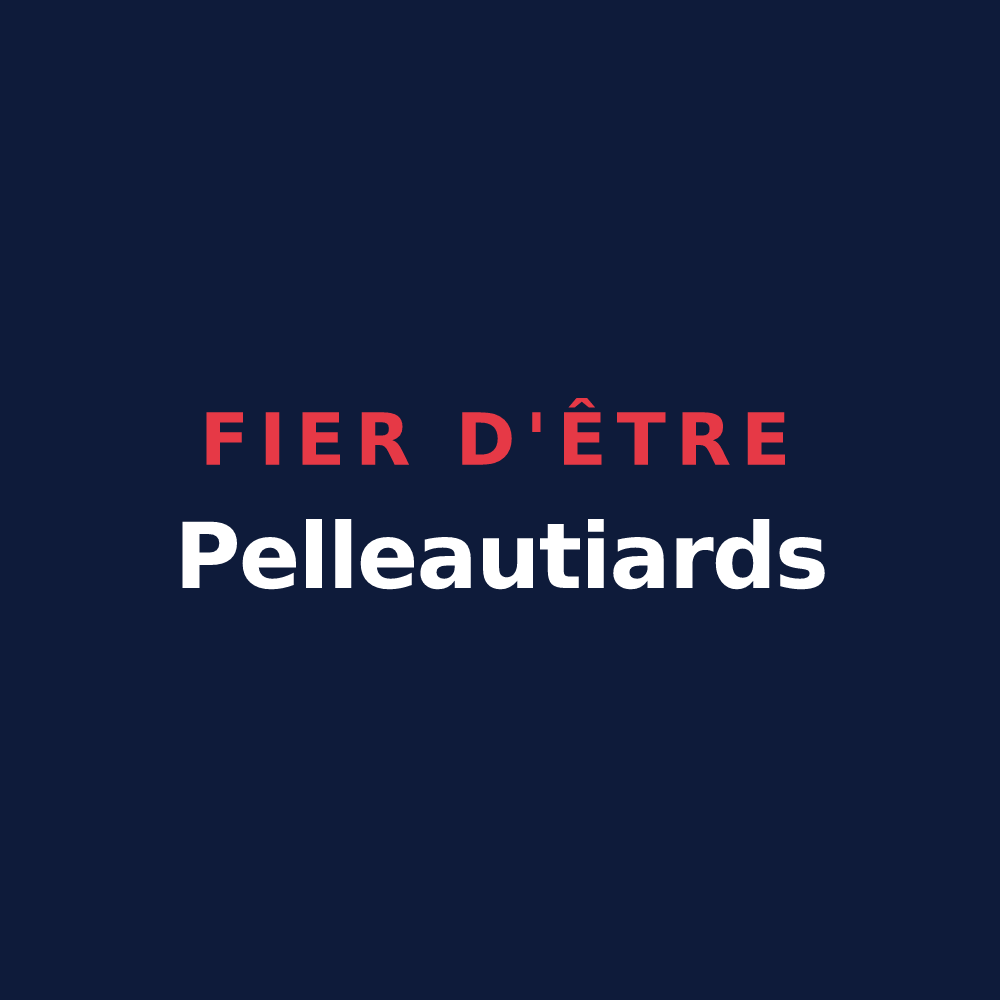 T-shirt « Fier d'être Pelleautiards » — design pour Pelleautier