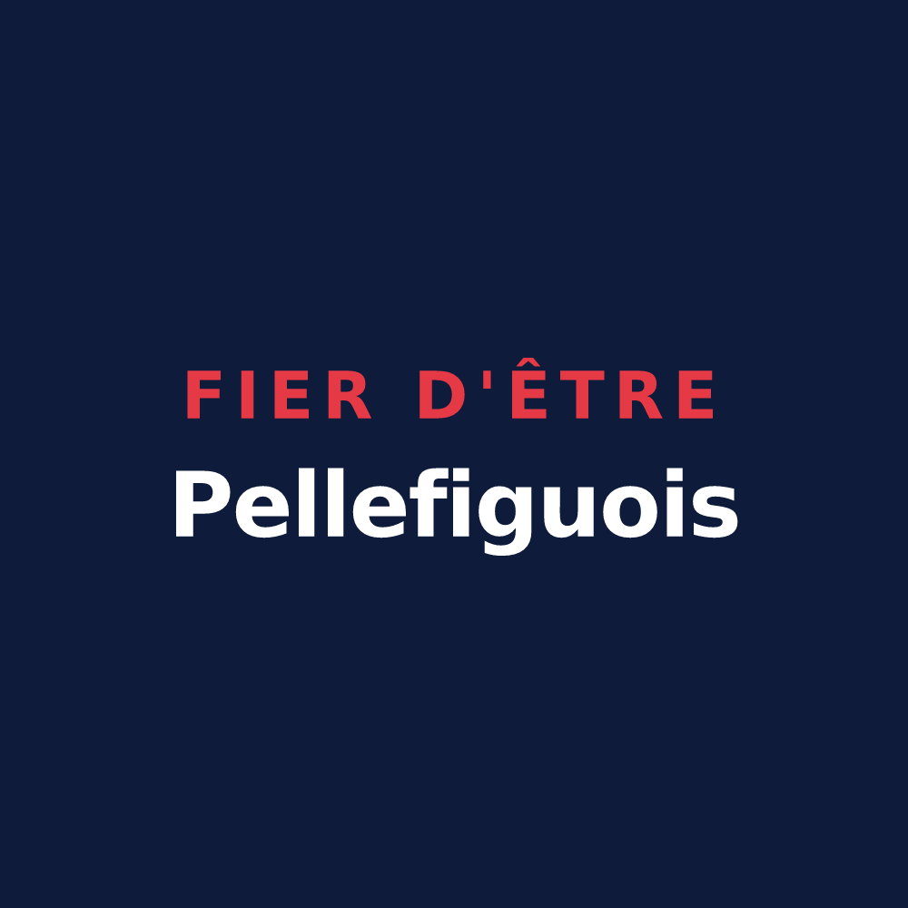 T-shirt « Fier d'être Pellefiguois » — design pour Pellefigue