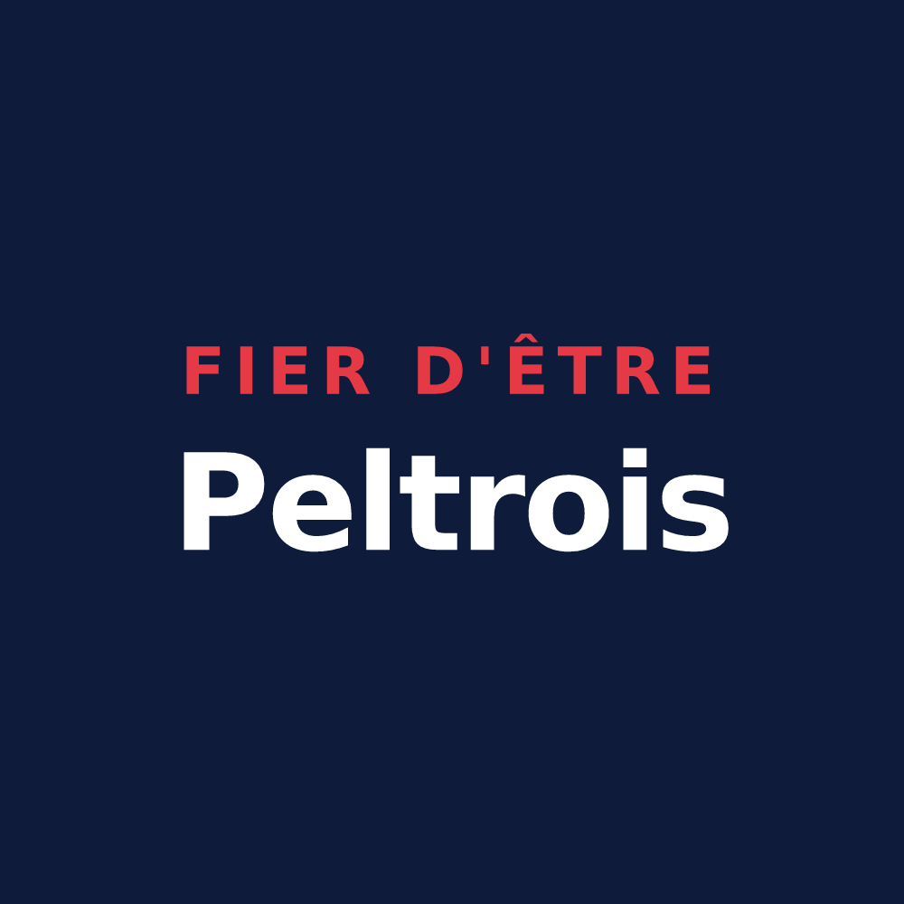 T-shirt « Fier d'être Peltrois » — design pour Peltre