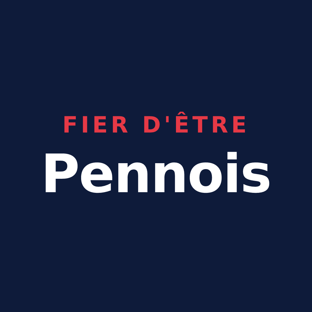 T-shirt « Fier d'être Pennois » — design pour Penne-d'Agenais