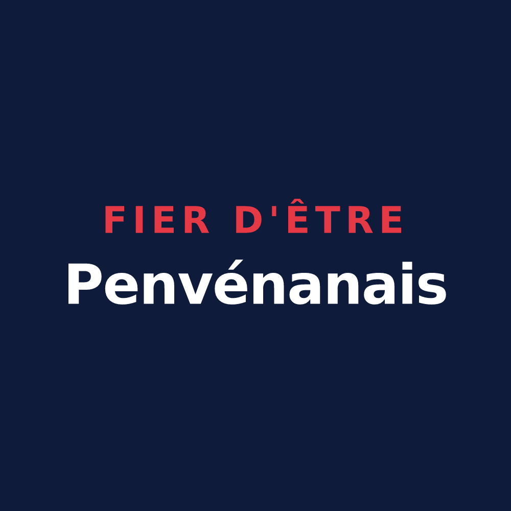 T-shirt « Fier d'être Penvénanais » — design pour Penvénan