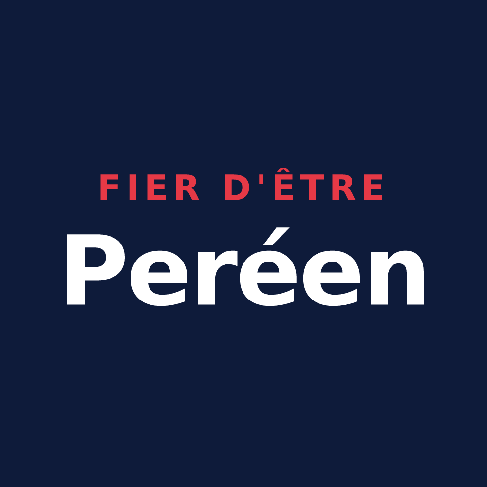 T-shirt « Fier d'être Peréen » — design pour Peray