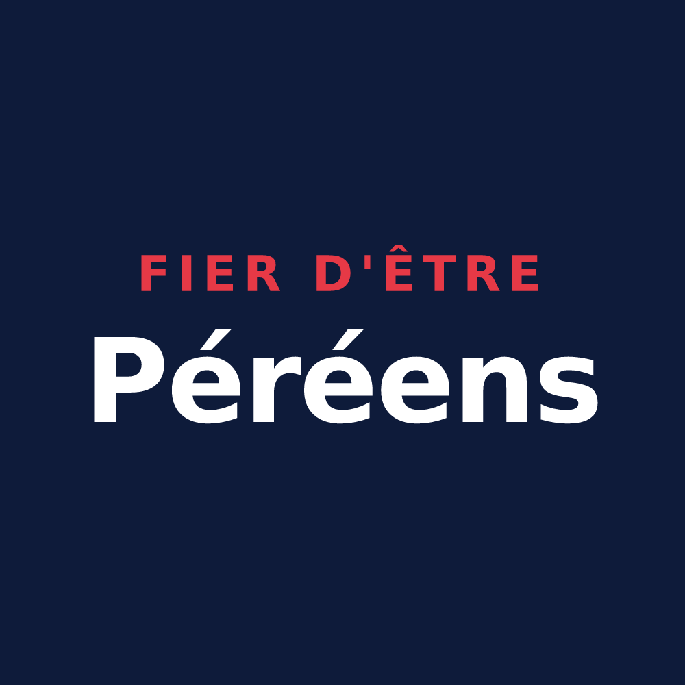 T-shirt « Fier d'être Péréens » — design pour Péré